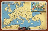 Carte de l Europe mythique