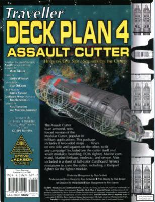 Traveller Deck Plan 4: Assault Cutter