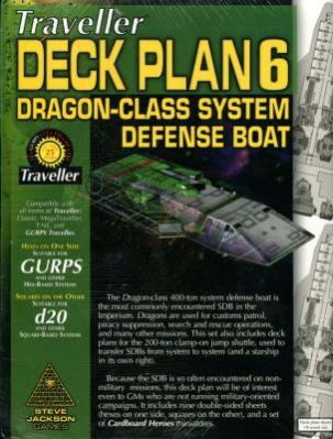 Traveller Deck Plan 6: Dragon Class System Defense BO