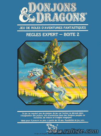 Donjons & Dragons - rgles expert (bote bleue)