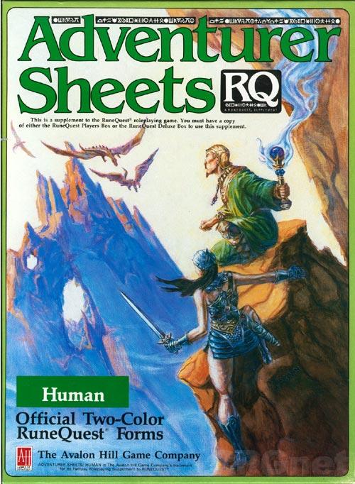 Adventurer Sheets: Human