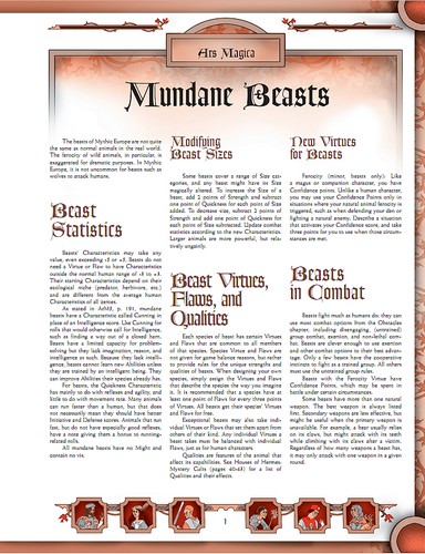 The Book of Mundane Beasts