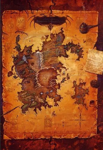 Carte des Royaumes Crpusculaires