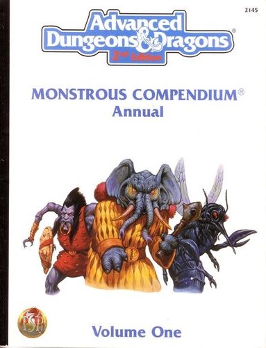 Monstrous Compendium Annual Volume 1