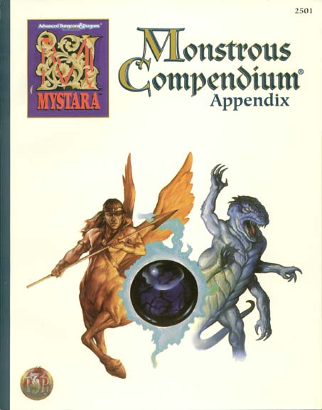 Monstrous Compendium: Mystara Appendix