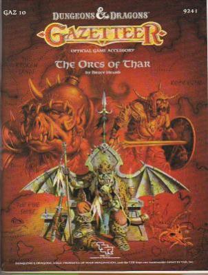 Gazetteer: The Orcs of Thar