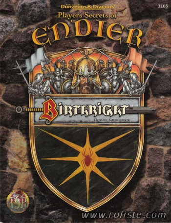 Birthright: Player's Secrets of Endier
