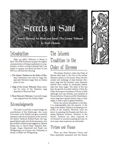 Secrets in Sand