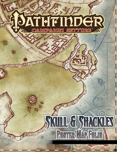 Skull & Shackles Poster Map Folio