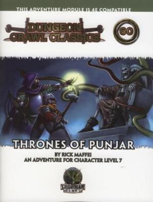 Dungeon Crawl Classics 60: Thrones of Punjar