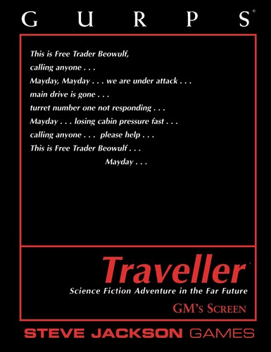 Traveller GM's Screen